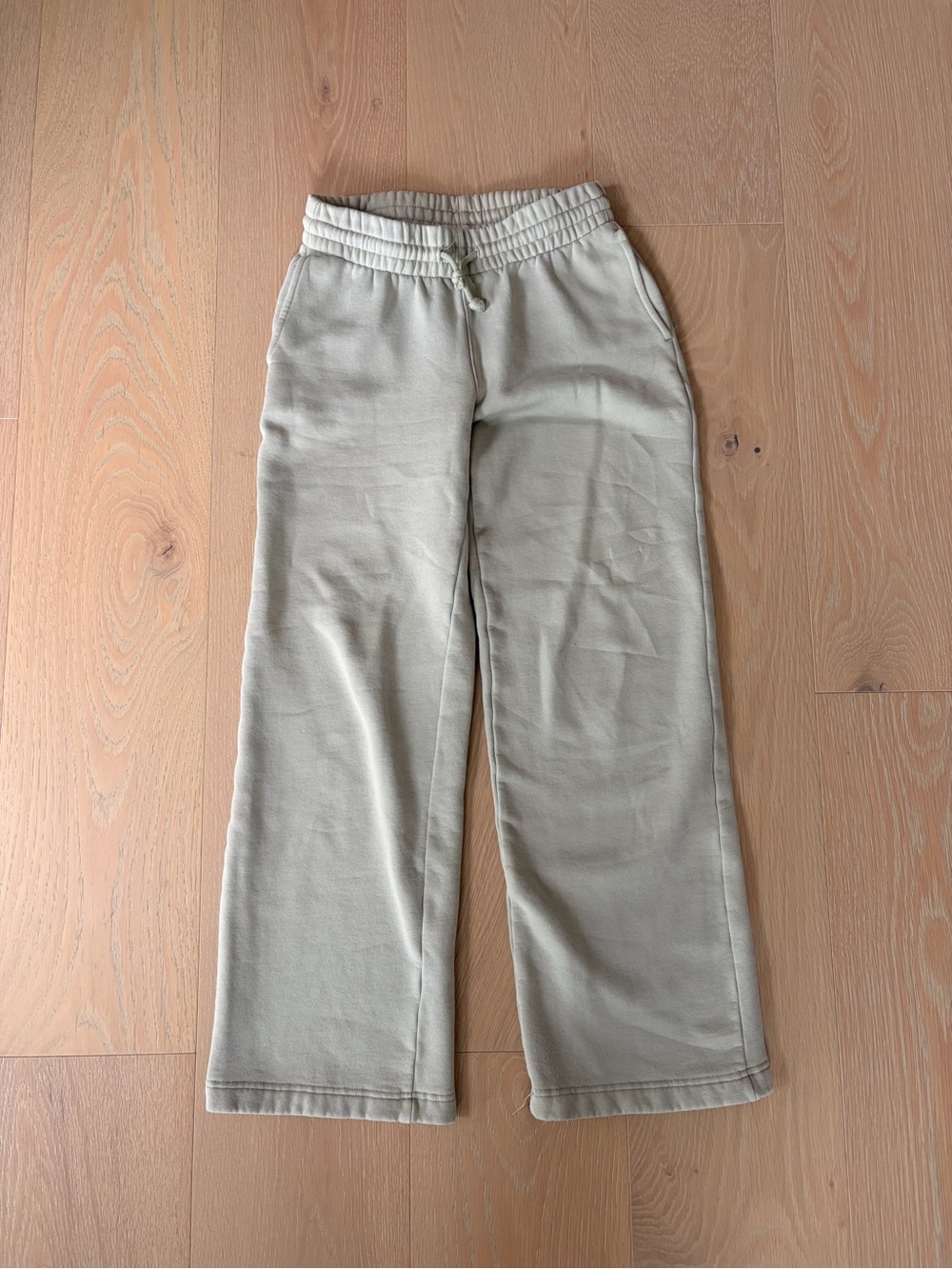 TNA Cozy AF Fleece Sweatpants Sage Green XS